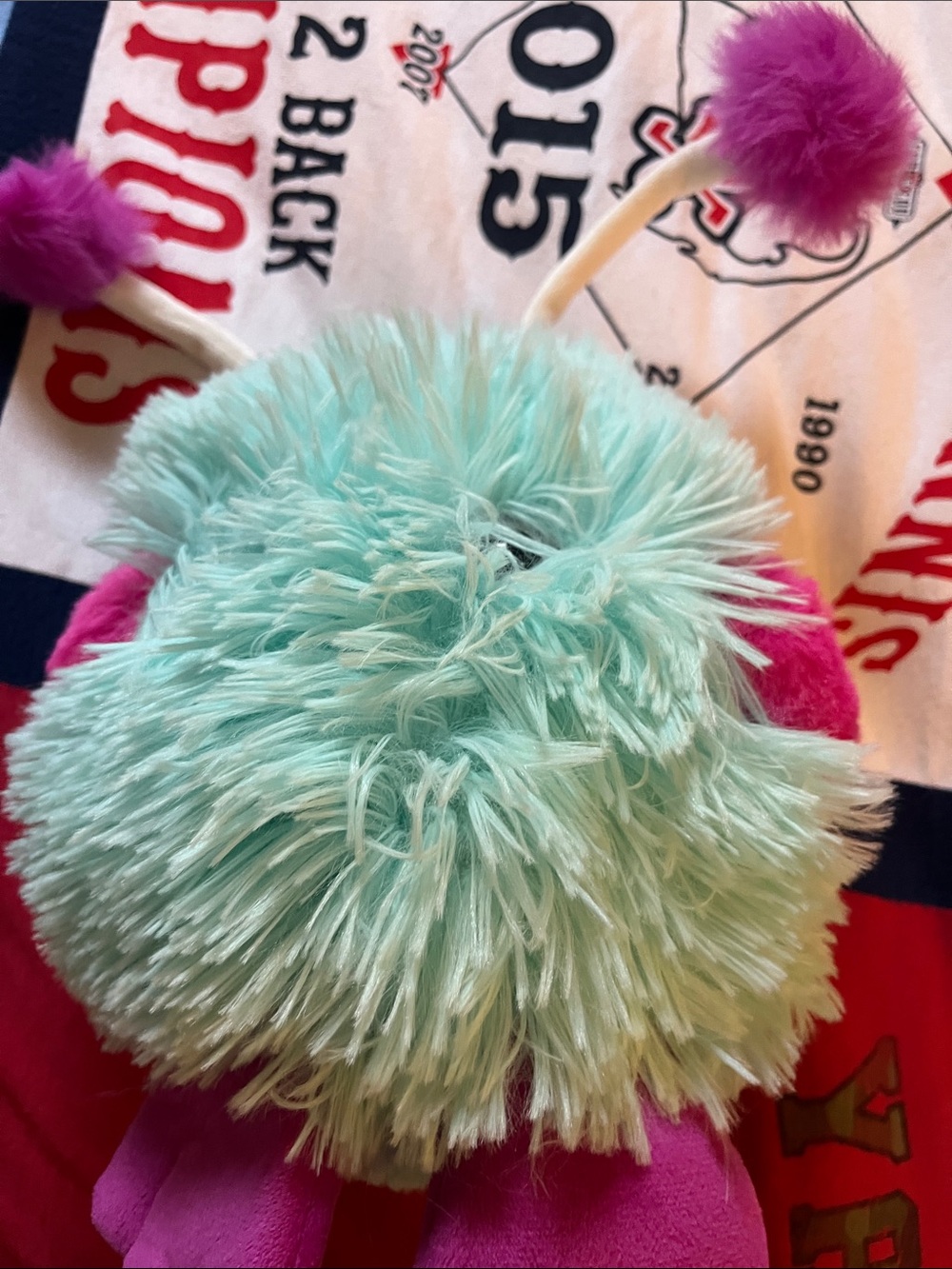 Smart Living Mint Green and Purple Plush Toy
